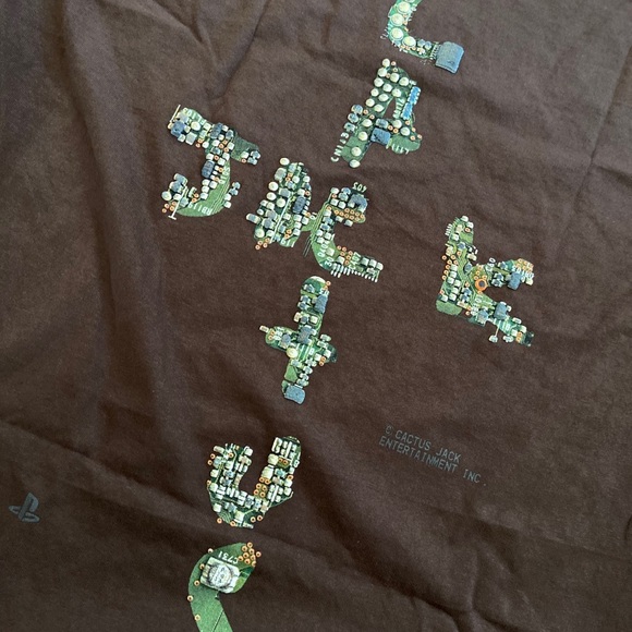 Travis Scott Motherboard Logo T-shirt - Picture 7 of 7